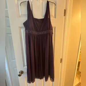 Dress Barn Purple Sleeveless Dress